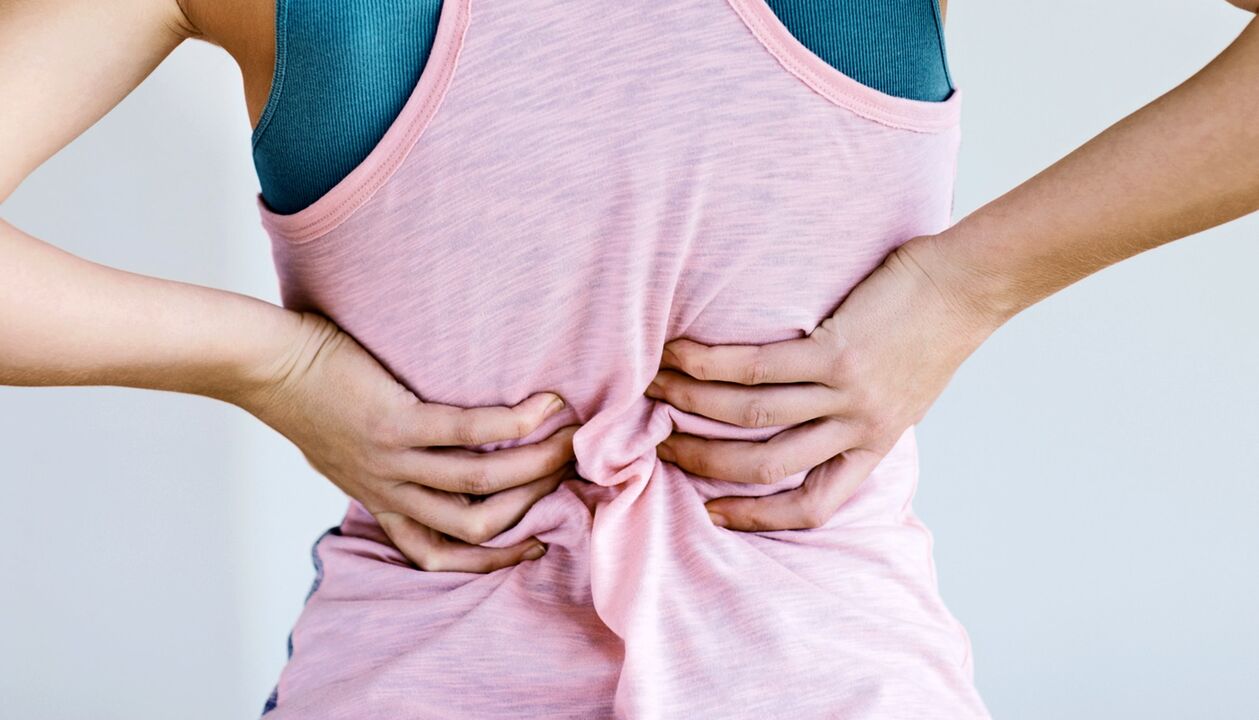 back pain in the waist waist
